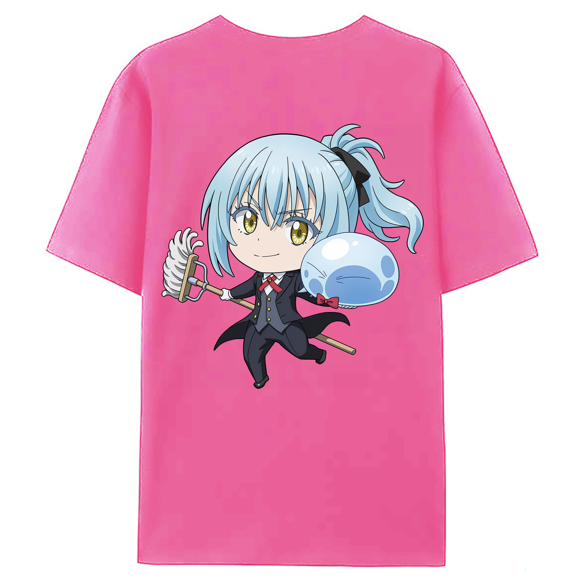 （画像用） 転スラ Regarding Reincarnated to Slime レディース半袖Tシャツ(バックプリント)